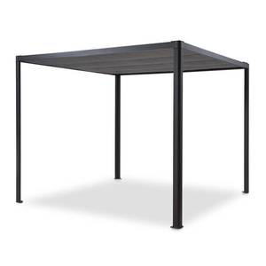 Blumfeldt Pantheon RemoteShade, pergola, motorizovaná strecha, 3 x 3 m, 280 g/m², sivá vyobraziť