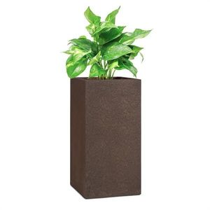 Blumfeldt Solid Grow Rust, kvetináč, 40 x 80 x 40 cm, fibreclay, hrdzavá farba vyobraziť
