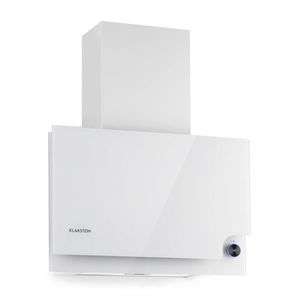 Klarstein Amelia, digestor, 60 cm, nástenný, 586 m³/h, LED, otočné dotykové ovládanie, biely vyobraziť