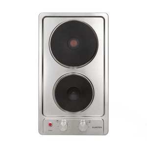 Klarstein Appetito Domino, elektrická varná doska, 3000 W, 2 platne, 6 stupňov výkonu, nehrdzavejúca oceľ vyobraziť