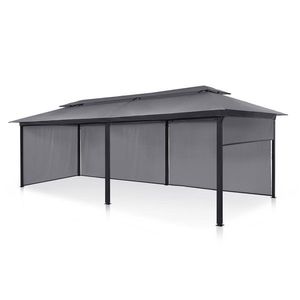 Blumfeldt Grandezza Cortina, pergola, 3 x 6 m, 4 bočné steny vyobraziť