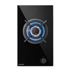 Klarstein Goldflame, plynová varná doska, 1 wok horák, sklokeramika vyobraziť
