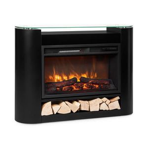 Klarstein Studio 10 Arc, elektrický krb, 1800 W, LED plamene, ventilátor, diaľkové ovládanie vyobraziť