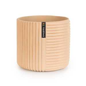 Fox & Fern Hasselt, kvetináč z polystonu, ručne robený vyobraziť