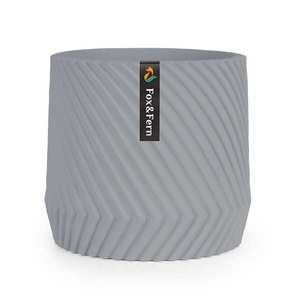 Fox & Fern Heusden, kvetináč, Polystone, vhodný pre rastliny, ručná výroba vyobraziť