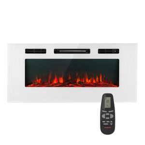 Klarstein Galeras, elektrický nástenný a vstavaný krb, 1800 W, LED, 3 farby, časovač vyobraziť