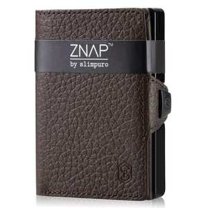 Slimpuro ZNAP Slim Wallet, 8 kariet, priehradka na mince, 8, 9 x 1, 5 x 6, 3 cm (Š x V x H), ochrana RFID vyobraziť
