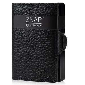 Slimpuro ZNAP Slim Wallet, 12 kariet, priehradka na mince, 8, 9 x 1, 8 x 6, 3 cm (Š x V x H), ochrana RFID vyobraziť