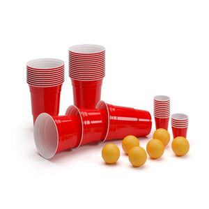 BeerCup Federer Ultimate Beer Pong párty balík, Red Cups, Shot Cups, vrátane loptičiek vyobraziť