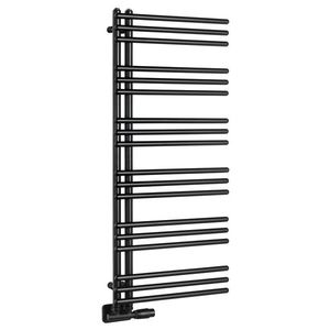 AQUALINE - POSEIDON vykurovacie teleso 450x1140, čierna mat PS411B vyobraziť