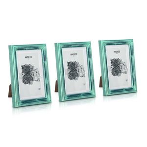 Casa Chic Lancaster, rámy na obrázky, obdĺžnikové, sada 3 rámov, fotky 17 x 12 cm, pasparta, drevo vyobraziť