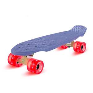 Fun pro Mini Cruiser Skateboard Trickboard PP Board 100kg LED kolieska PU Tvrdosť: 88A vyobraziť