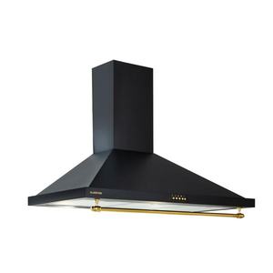 Klarstein Montblanc 90, digestor, 90 cm, nástenný, 610m³/h, LED, lišta, biely vyobraziť