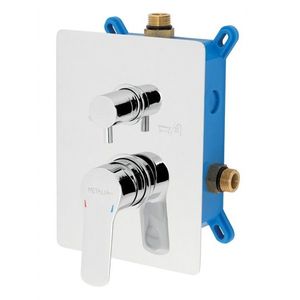 NOVASERVIS - Podomietková batéria s boxom 2 vývody, Metalia 54 BOX54051R, 0 vyobraziť