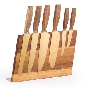 Klarstein Kazuno, sada nožov, 7-dielna, magnetický blok, PVD, titánový povrch vyobraziť