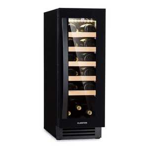 Klarstein Vinovilla 20, vstavaná vinotéka, 50 l, 20 fliaš, sklenené dvere, nehrdzavejúca oceľ vyobraziť