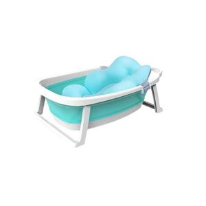 Babify Skladacia detská vanička s vankúšom, pre novorodencov a batoľatá, bez BPA, pre dievčatá a chlapcov do 0-3 rokov vyobraziť