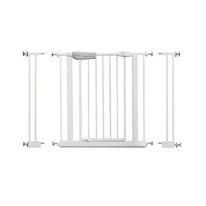 Babify Bezpečnostná zábrana pre deti, biela, univerzálna od 65 do 95 cm, s 2 nadstavcami a sadou na zábradlie vyobraziť
