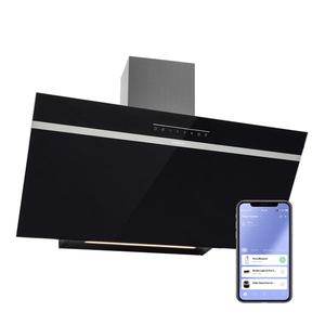 Klarstein Ava 90 Smart, digestor, 90 cm, nástenný, WiFi, A++, 515 m³/h, dotykový displej vyobraziť