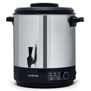 Klarstein Abbey 25, zavárací hrniec, dávkovač nápojov, 25 l, 100 °C, 180 min, nehrdzavejúca oceľ vyobraziť