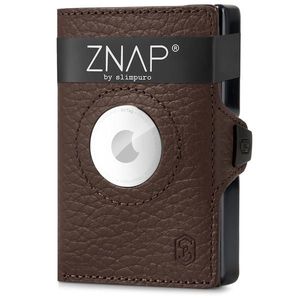Slimpuro ZNAP Airtag Wallet, 12 kariet, priehradka na mince, 8, 9 x 1, 8 x 6, 3 cm (Š x V x H), ochrana RFID vyobraziť