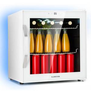 Klarstein Coachella 50 Smart, chladnička, 50 l, funkcia WiFi, podsvietenie, nehrdzavejúca oceľ. vyobraziť