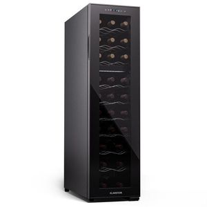 Klarstein Shiraz 27 Duo, chladnička na víno, 2 zóny, 83 l/27 fliaš, 5-18 / 5-18 °C, dotykové ovládanie vyobraziť