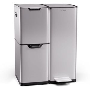 Klarstein Tiyo 3 v 1, kôš na odpadky, 60 litrov, vyberateľný kôš, s mäkkým zatváraním vyobraziť