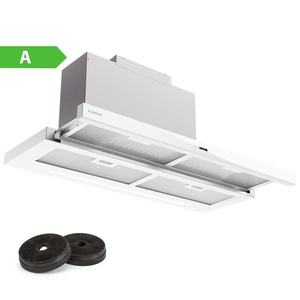 Klarstein Mariana Neo 90, plochý digestor, 90 cm, 640 m³/h, odsávanie vzduchu, LED vyobraziť