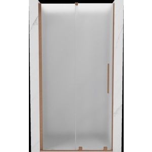 MEXEN/S - Velár posuvné sprchové dvere 90, dekor, meď kartáčovaná 871-090-000-31-65 vyobraziť