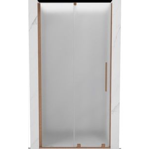 MEXEN/S - Velár posuvné sprchové dvere 110, dekor, meď kartáčovaná 871-110-000-31-65 vyobraziť