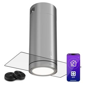 Klarstein Beretta Premium Smart, ostrovčekový digestor, 544 m³/h, aplikácia, odsávanie/recirkulácia vzduchu, LED, filter s aktívnym uhlím vyobraziť