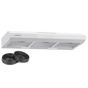 Klarstein Contempo 90, digestor, 90 cm, podskrinkový, 200 m³/h, LED, akryl, nehrdzavejúca oceľ vyobraziť