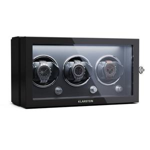 Klarstein Sarthe 3, naťahovač hodiniek, na 3 hodinky, 4 režimy otáčania, LED osvetlenie, zámok vyobraziť