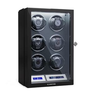 Klarstein Sarthe 6, naťahovač hodiniek, na 6 hodiniek, 5 režimov otáčania, LED osvetlenie, dotýkové ovládanie, diaľkové ovládanie vyobraziť