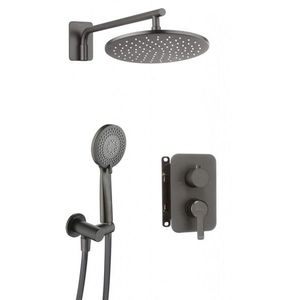 DEANTE DEANTE - Arnika titán - Sprchový set pod omietku, s batériou BOX BXYZDQAM vyobraziť