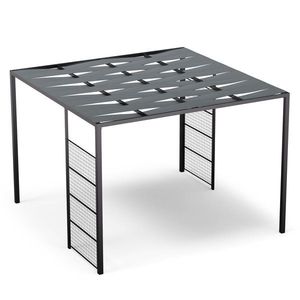 Blumfeldt Shade Cove GreenWall, pergola, 3 x 3 m, bočné steny, práškovo lakovaná farba, odolná voči poveternostným vplyvom vyobraziť