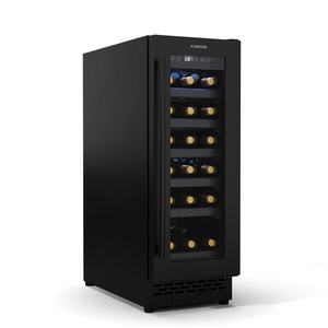 Klarstein Vinovilla 18 Uno chladnička na víno, 1 chladiaca zóna, 18 fliaš, drevené police, 5-18 °C vyobraziť