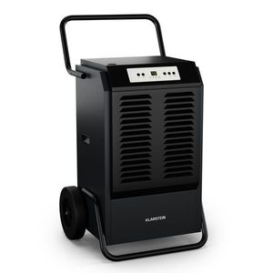 Klarstein DuraDry 90L odvlhčovač vzduchu, 90 l/deň, 70-120 m², nehrdzavejúca oceľ, mobilný, 450 m³/h vyobraziť