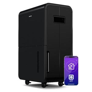 Klarstein DryFy Connect 70 odvlhčovač vzduchu, 70 l / deň, do 90 m², WiFi, ovládanie pomocou aplikácie, 8 L nádrž na vodu vyobraziť