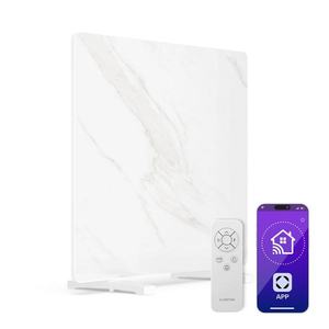 Klarstein MarmoHeat infračervený panel | 420 W | 6 - 12 m² | mramorový dizajn | 70 cm x 63 cm vyobraziť