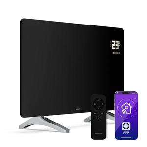 Klarstein Wonderglass infračervený panel | 480 W | 7 - 14 m² | Moderný sklenený dizajn | 90 cm x 58 cm vyobraziť