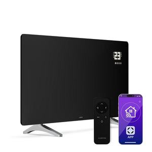 Klarstein Wonderglass infračervený panel | 720 W | 3 - 7 m² | Moderný sklenený dizajn | 120 cm x 68 cm vyobraziť