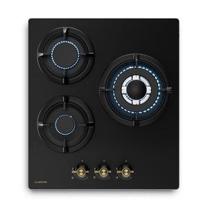 Klarstein Victoria plynová varná doska | 3 hliníkové horáky | kompatibilné so zemným plynom a LPG | 6050 W | 45 cm vyobraziť