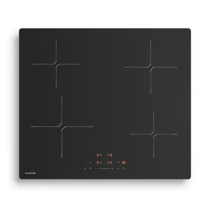 Klarstein PowerGlide indukčná varná doska | povrch odolný proti poškriabaniu | 4 varné zóny | 7400 W | 60 cm vyobraziť