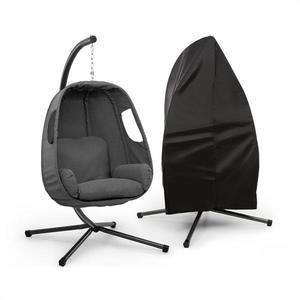 Blumfeldt Bella Donna, závesné kreslo, ochranný kryt, vankúš na sedenie, 180 g polyester, tmavosivé vyobraziť