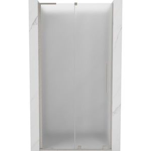 MEXEN/S - Velar L posuvné sprchové dvere 110, dekor, nikel kartáčovaný 871-110-003-31-97 vyobraziť