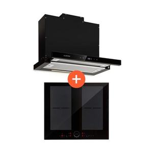 Klarstein Gourmet duo, digestor a indukčná varná doska, výkonné a moderné vyobraziť