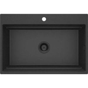 DEANTE DEANTE - Magnetic grafitová - Granitový drez, jednokomorový ZRM_G10B vyobraziť