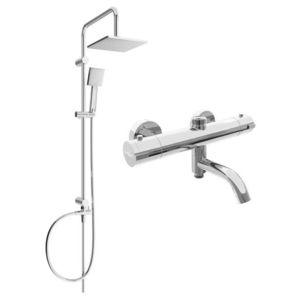 MEXEN/S - Tord sprchový stĺp vrátane sprchovej termostatickej batérie Kai, chróm 77900200-00 vyobraziť